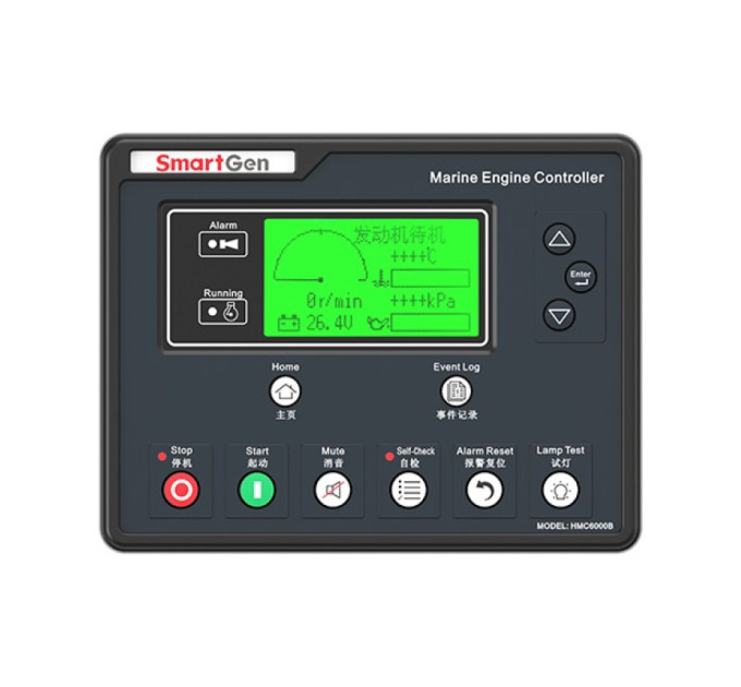 SmartGen HMC6000B - контролер головного приводу та основного генератора для морських суден.