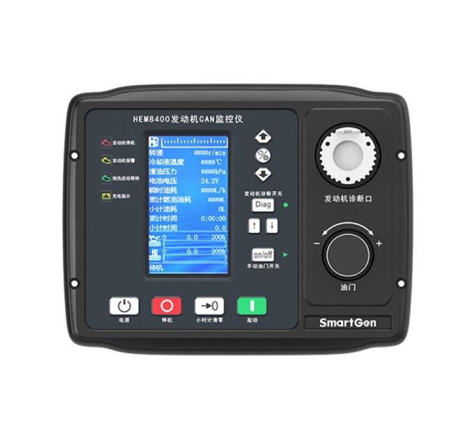 SmartGen HEM8400 Контролер моніторингу CAN двигуна