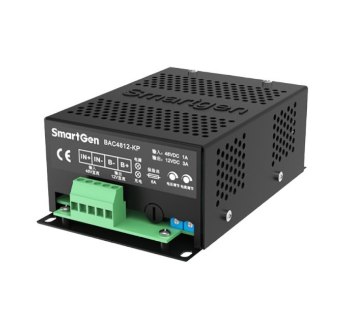 SmartGen BAC4812-KP (12V/3A, 36-72VDC) Battery charger