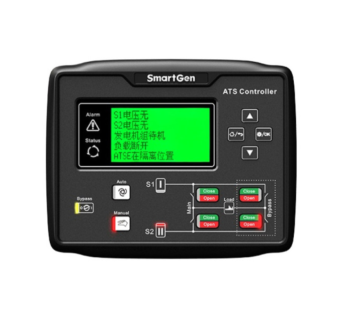 SmartGen HAT780 Контролер автоматики переключення мережі з двома маршрутами потужності.