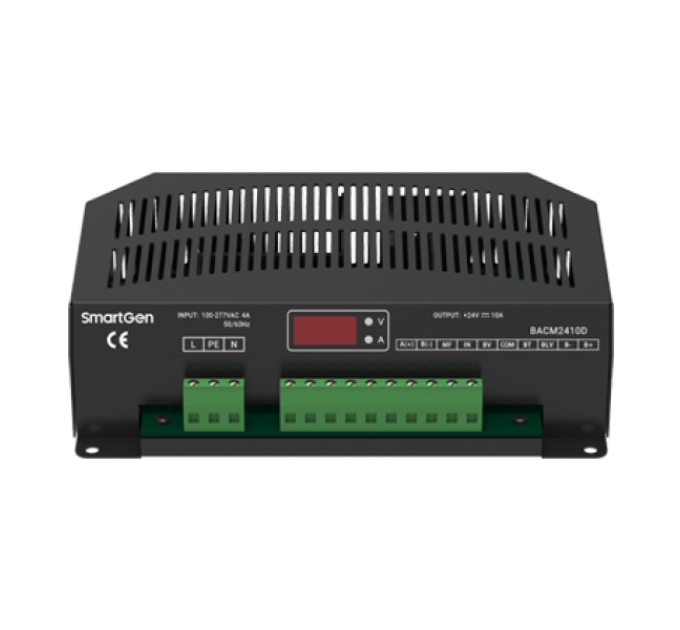SmartGen BACM2410D (24V/10A, 90-280VAC, 50/60Hz) Battery charger