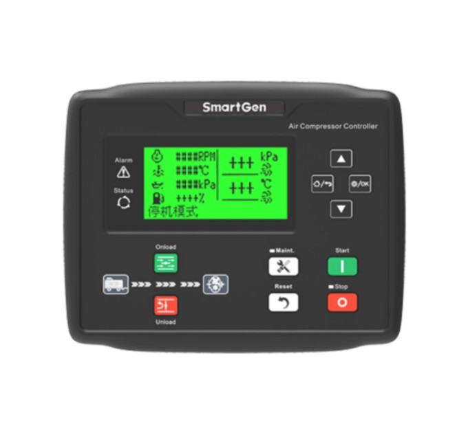 SmartGen ACC7100A - Призначений для дизельних повітряних компресорів з низькою/високою температурою, загальний захист IP60.