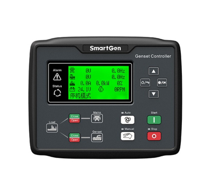 SmartGen HGM6120LT Одиночна автоматизація + Віддалений сигнал запуску/зупинки + AMF
