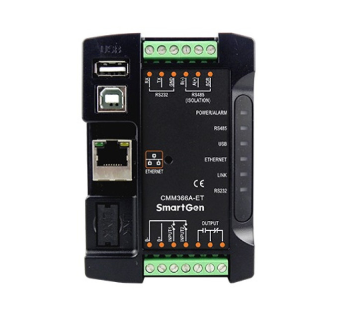 SmartGen CMM366A-ET Провідний Ethernet Модуль моніторингу хмарового з'єднання