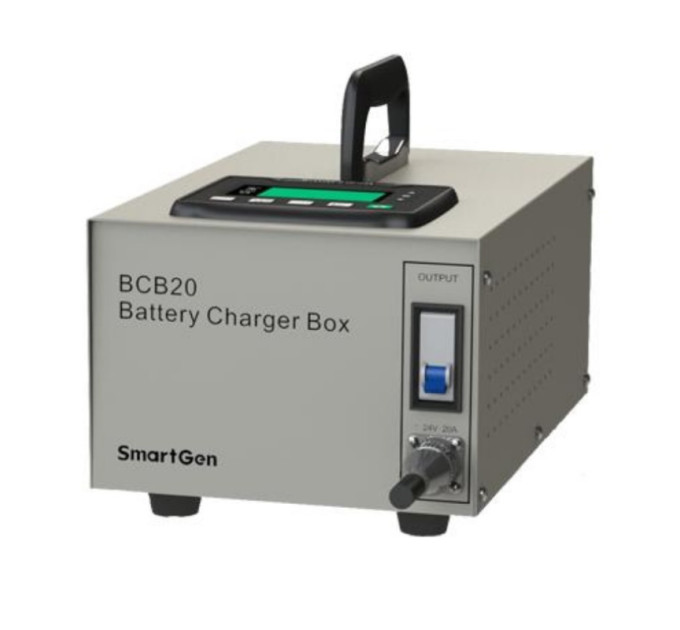 SmartGen BCB20 Зарядний пристрій для акумуляторів 24В або 12В, максимальний вихідний струм 20А