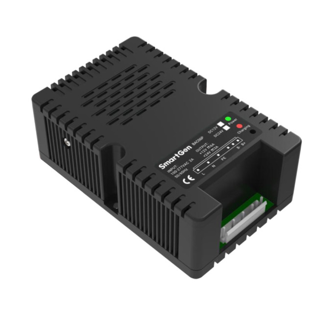 SmartGen BAC06P-12V Зарядний пристрій. Плавне двоетапне заряджання