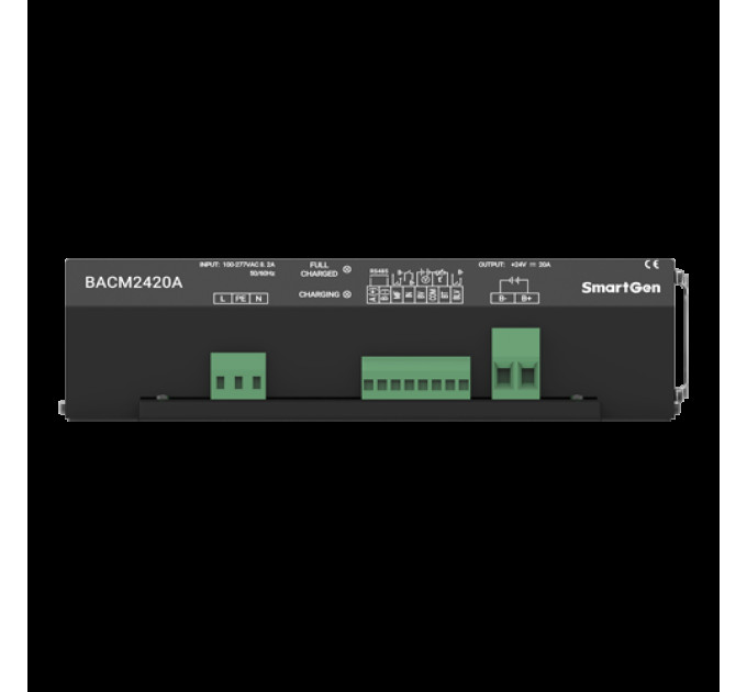 SmartGen BACM2420A Зарядник дво- або трьохступінчастий, 12V/24V 20A.