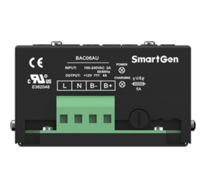 SmartGen BAC06AU-24V Плавний двохетапний заряд