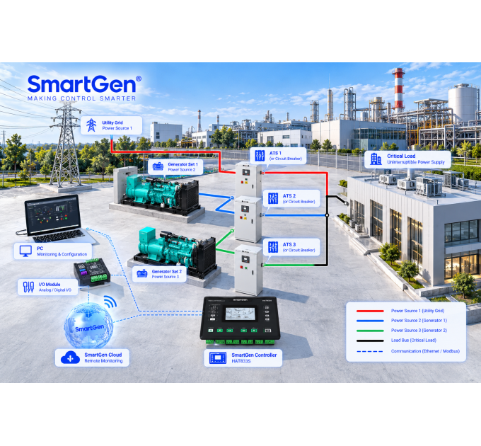 Three Power ATSE Solution