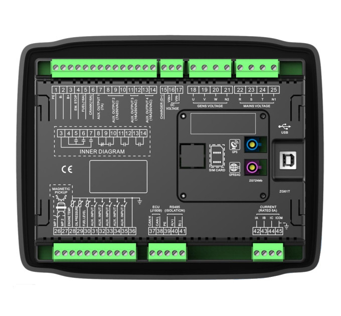 SmartGen HGM6120T Контролер генераторної установки