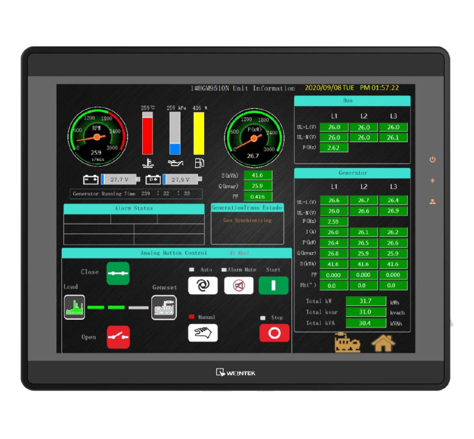 SmartGen HES9510-RM Hybrid energy monitoring system