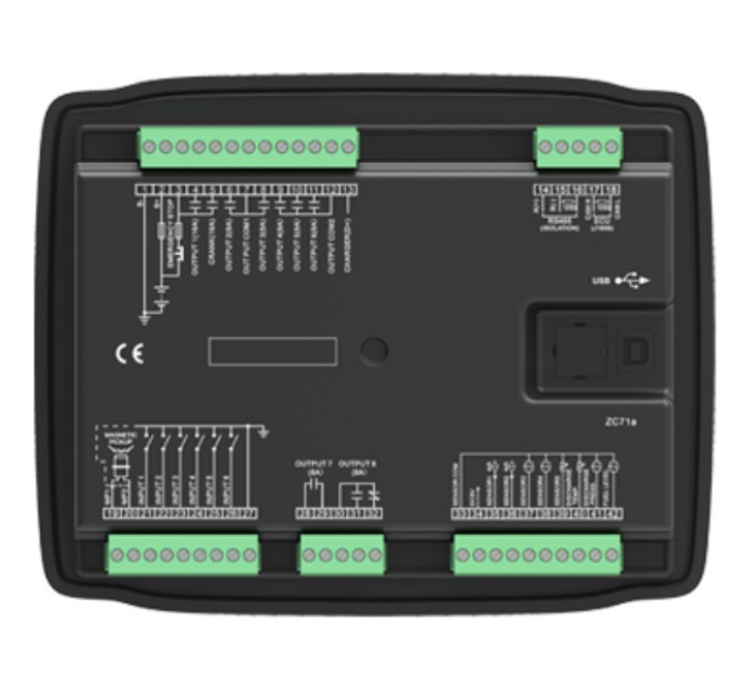 SmartGen ACC7100A - Призначений для дизельних повітряних компресорів з низькою/високою температурою, загальний захист IP60.