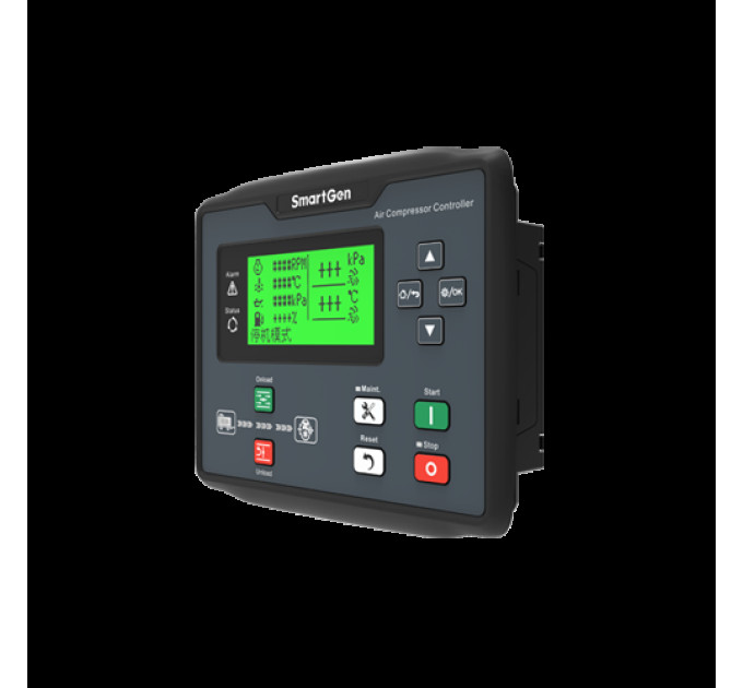 SmartGen ACC7100A - Призначений для дизельних повітряних компресорів з низькою/високою температурою, загальний захист IP60.