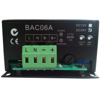 SmartGen BAC06A-24V (24V/3A, 90-280VAC, 50/60Hz) Battery charger