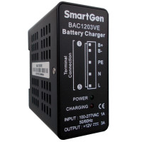 SmartGen BAC1203VE (12V/3A, 90-305VAC, 45/65Hz) Mini battery charger