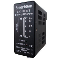 SmartGen BAC1203VE (12V/3A, 90-305VAC, 45/65Hz) Mini battery charger