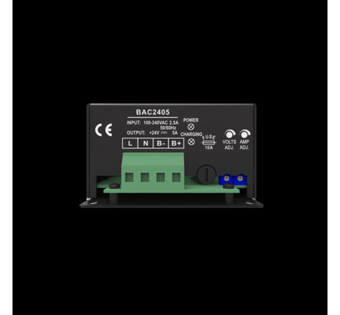 SmartGen BAC2405 (24V/5A, 90-280VAC, 50/60Hz) Battery charger