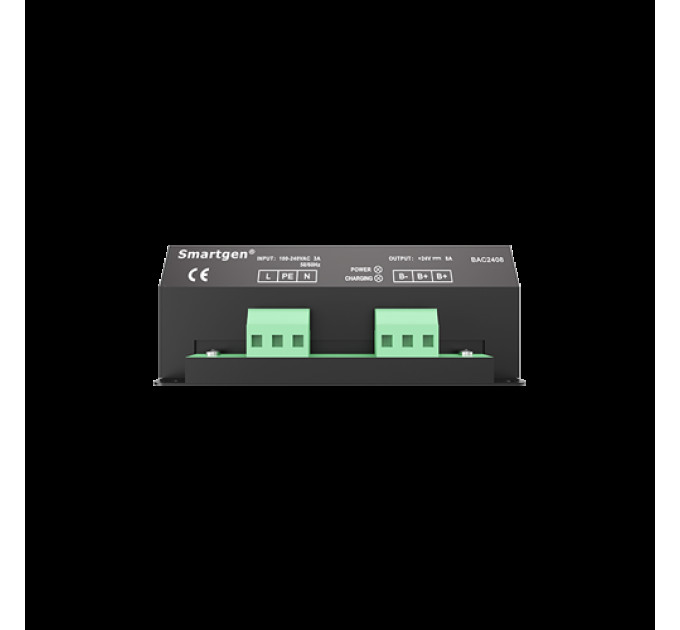 SmartGen BAC2408 (24V/8A, 90-280VAC, 50/60Hz) Battery charger