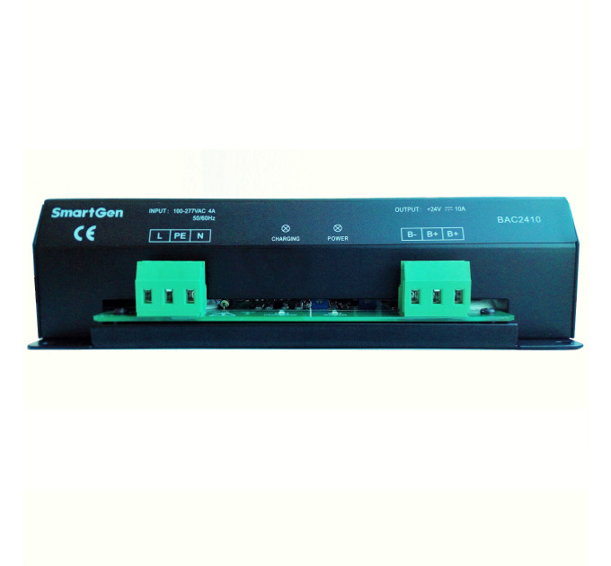 SMARTGEN BAC2410-24V зарядний пристрій акумулятора генератора (24V/10A, 90-305VAC, 50/60Hz)