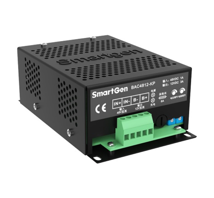 SmartGen BAC4812-KP (12V/3A, 36-72VDC) Battery charger