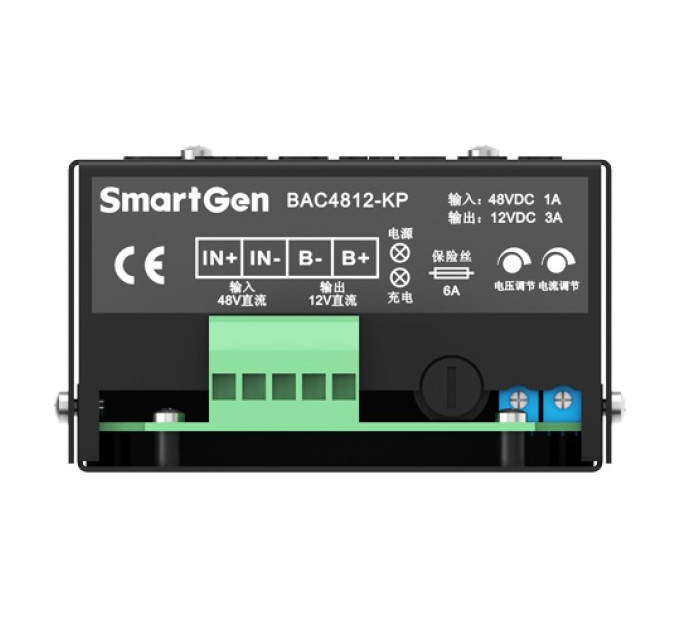 SmartGen BAC4812-KP (12V/3A, 36-72VDC) Battery charger