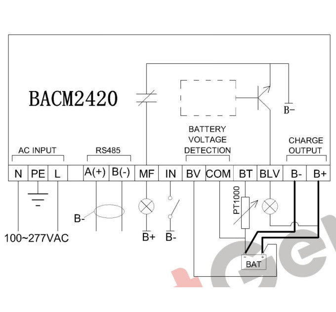 SmartGen BACM2420 Battery charger