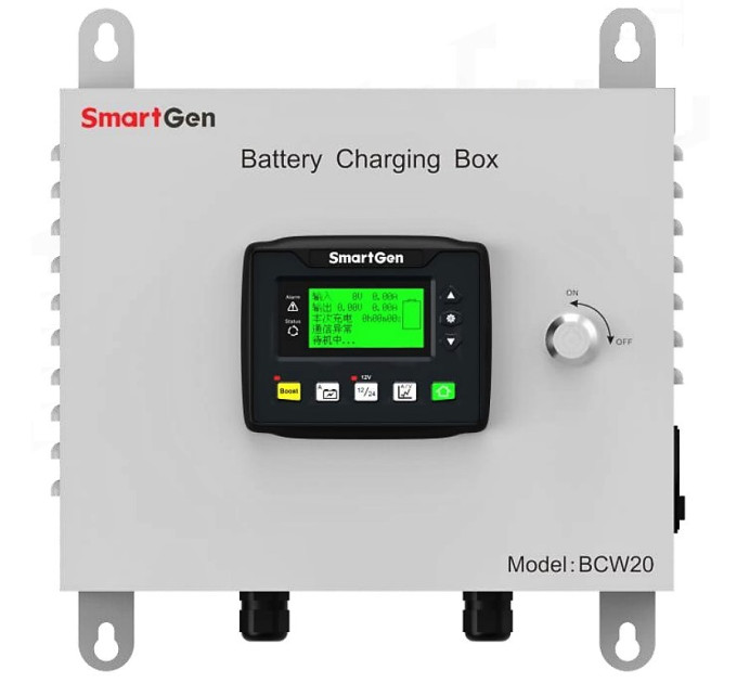 SmartGen BCW20 (12V/20A, 24V/20A, 90-305VAC, 50/60Hz) Battery charging box