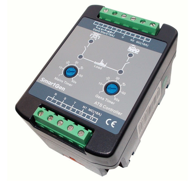SmartGen HAT310-S01 ATS Контролер 120/240VAC, 50-60Hz, 1-3 фазова версія
