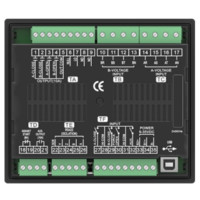 Контролер ATS SmartGen HAT553 з подвійним джерелом живлення, підходить для АВР без переривання (NO), АВР з одним вимикачем (ONE) і АВР з двома вимикачами (TWO).