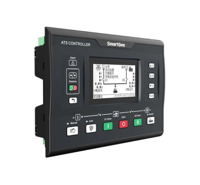 SmartGen HAT820 – контролер подвійного живлення АТС
