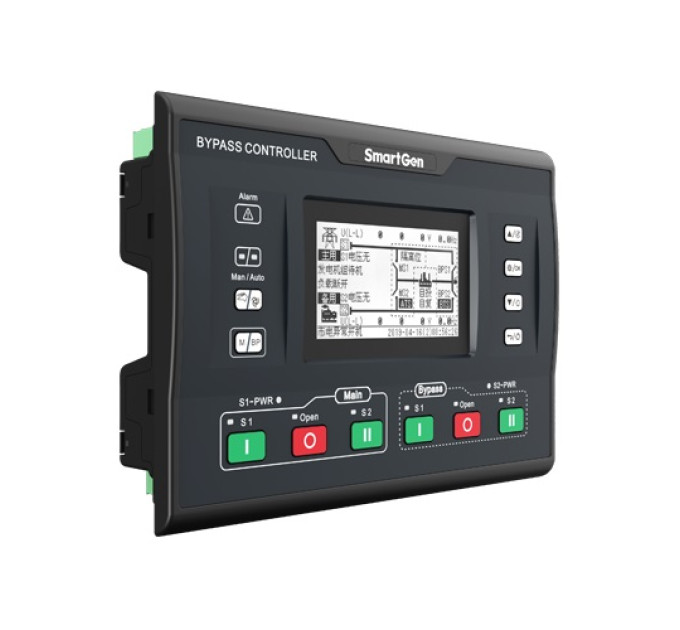 SmartGen HAT880S Dual power bypass ATS controller