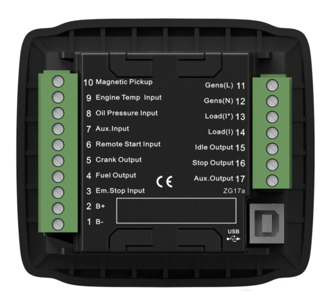 SmartGen HGM1790N Модуль ручного/дистанційного запуску генератора/контролера насоса