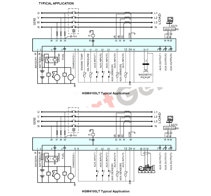 SmartGen HGM4100LT Power station automatic controller