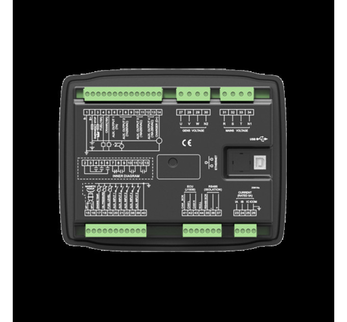 SmartGen HGM6120CAN Контролер генератора AMF