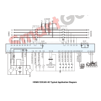 SmartGen HGM6120CAN Контролер генератора AMF