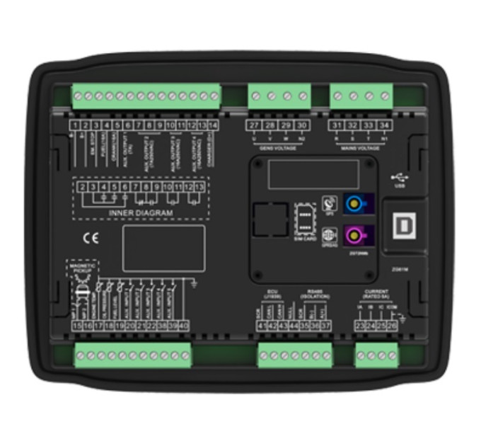 SmartGen HGM6120CAN-4G Generator controller (AMF)