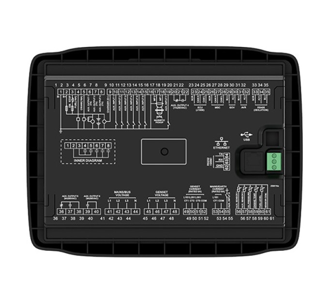 SmartGen HGM8152 Genset parallel (with mains) controller