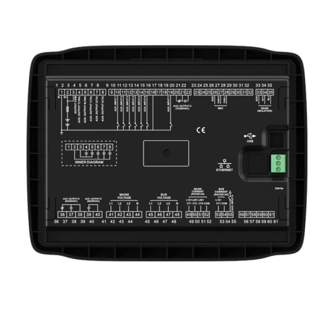 SmartGen HGM8156 Контролер для паралельного роботи генераторів (з мережею)