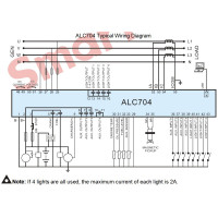 SmartGen ALC704 Lighting tower controller