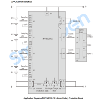 SMARTGEN HP16S100-10 Lithium battery protection board