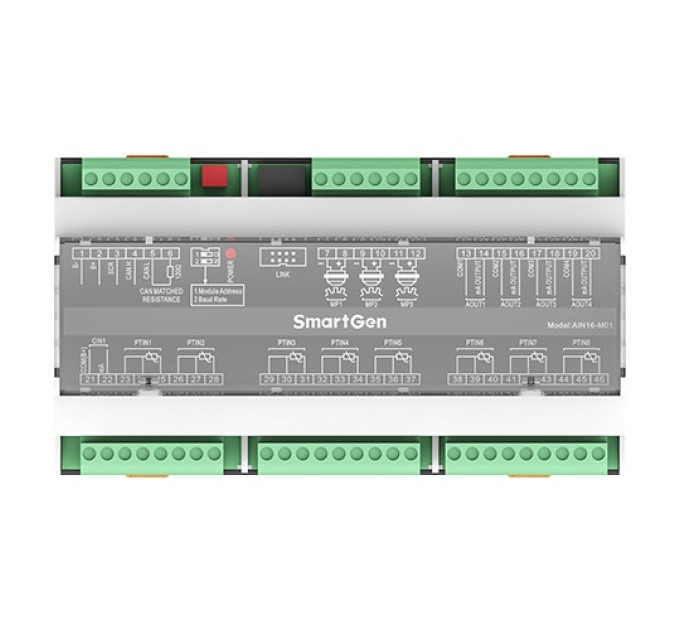 SmartGen AIN16-M01 контролер двигуна для морських установок