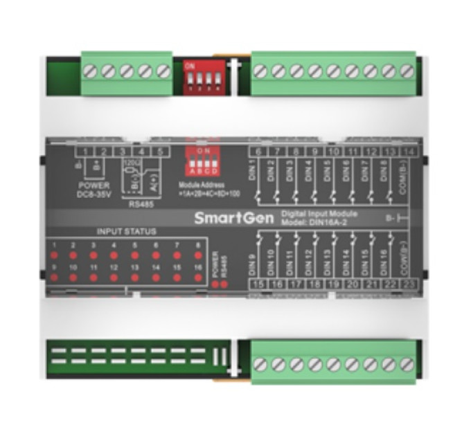 SmartGen DIN16A-2 Digital input module