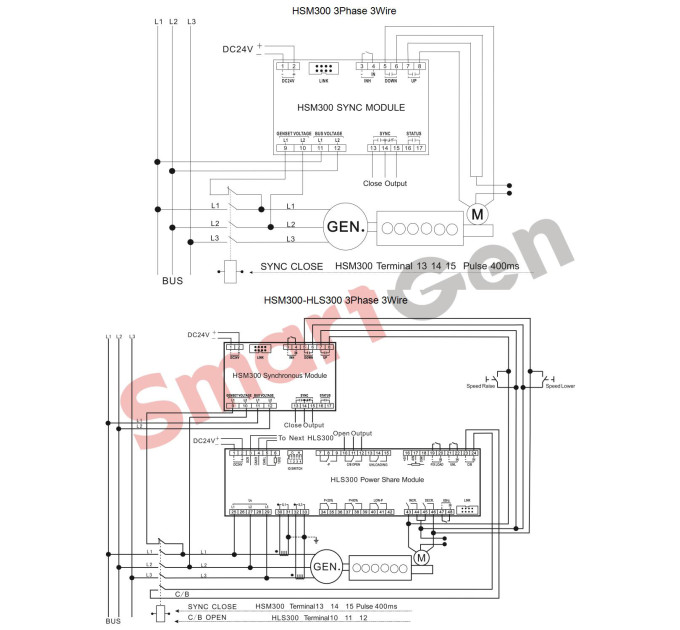 SmartGen HSM300 Synchronous module