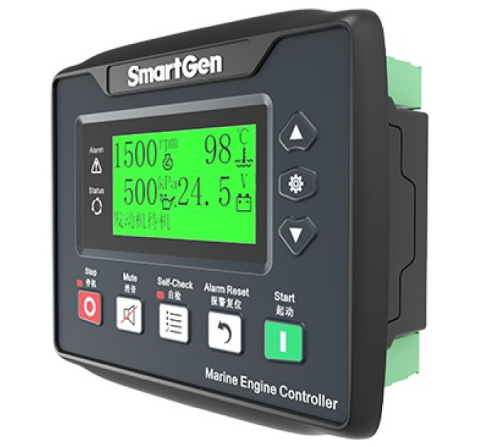 SmartGen HMC4100 - контролер головного приводу та головного генератора для морських суден.