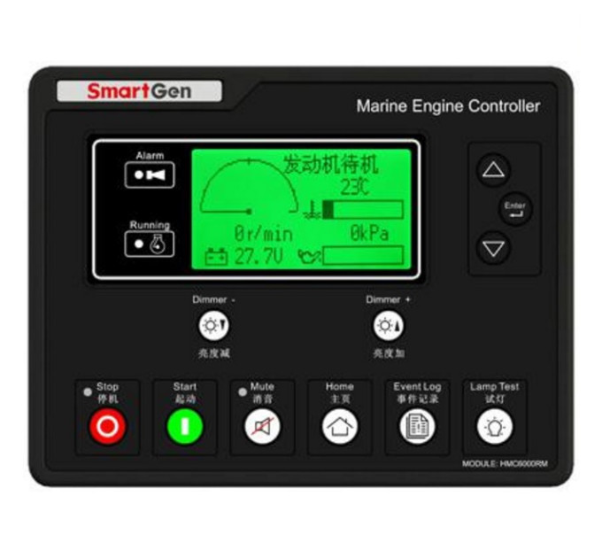 SmartGen HMC6000RM Контролер морського двигуна