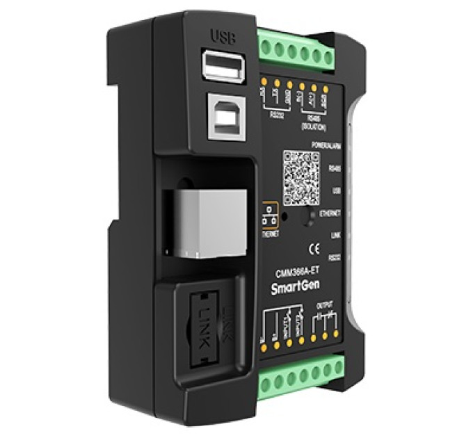 SmartGen CMM366A-ET Провідний Ethernet Модуль моніторингу хмарового з'єднання