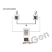 SmartGen ATA600 Dual power switch adapter