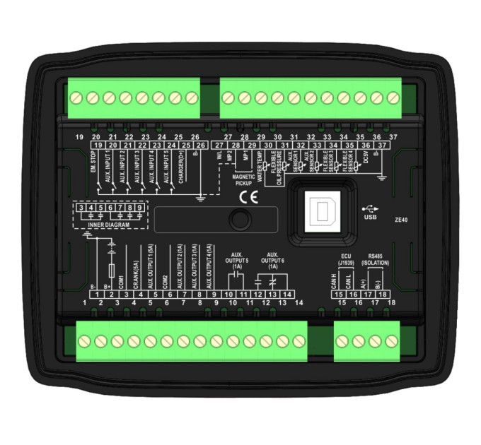 SmartGen HEM4100 Контролер двигуна