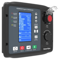SmartGen HEM8500 Контролер моніторингу CAN двигуна з LCD-дисплеєм 4.3 дюйма та інтерфейсами CANBUS і RS485