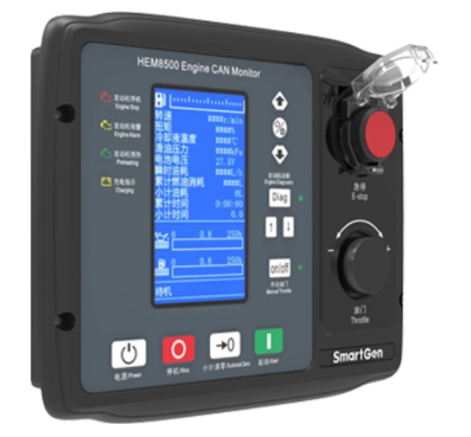 SmartGen HEM8500 Engine CAN monitoring controller